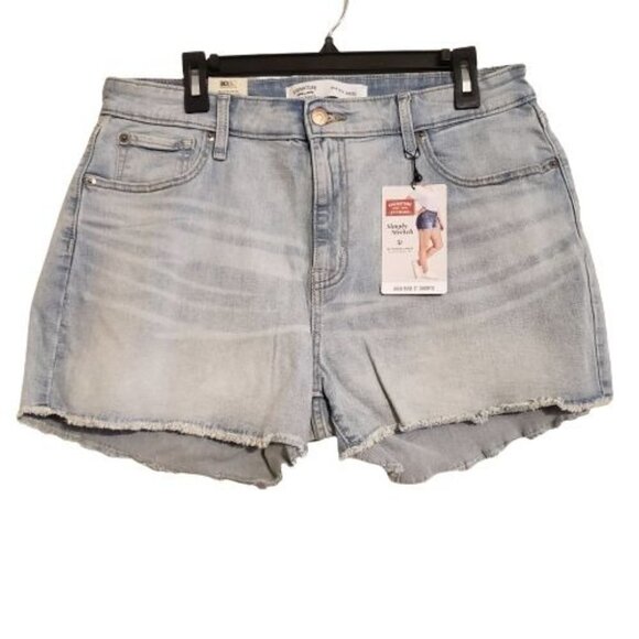 Levi's Strauss High Rise Shorts size 14 W32 NWT - Picture 1 of 9